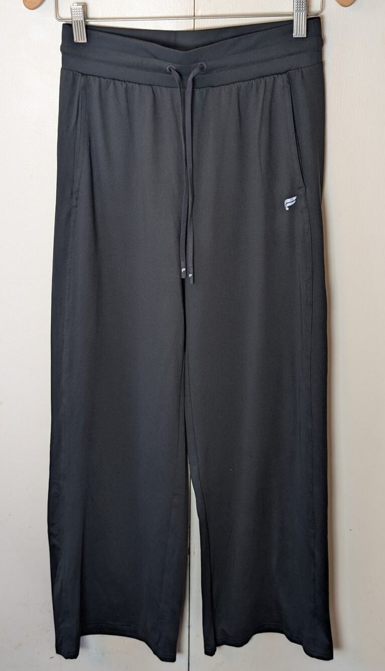 Fabletics Black Wide Leg Joggers XS